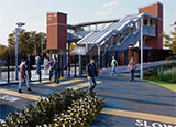 Artist's impression of new train station