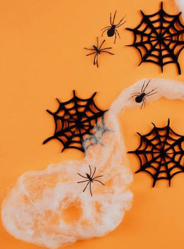 Photo of Halloween Crafts (spiders and web)