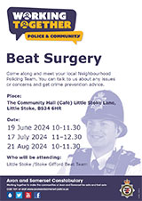 Poster advertising the Beat Surgery