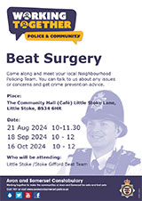 Poster advertising the Beat Surgery