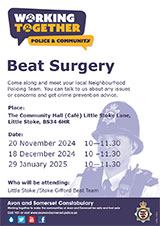 Poster advertising the Beat Surgery