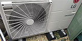 Photo of an Air Source Heat Pump