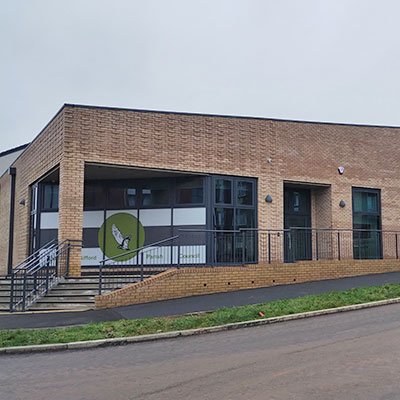 Photo of Brooklands Park Community Centre from side view