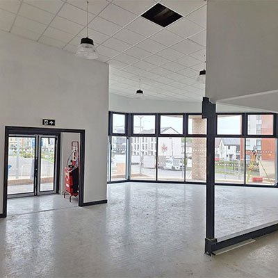 Photo of Brooklands Park Community Centre main entrance and foyer